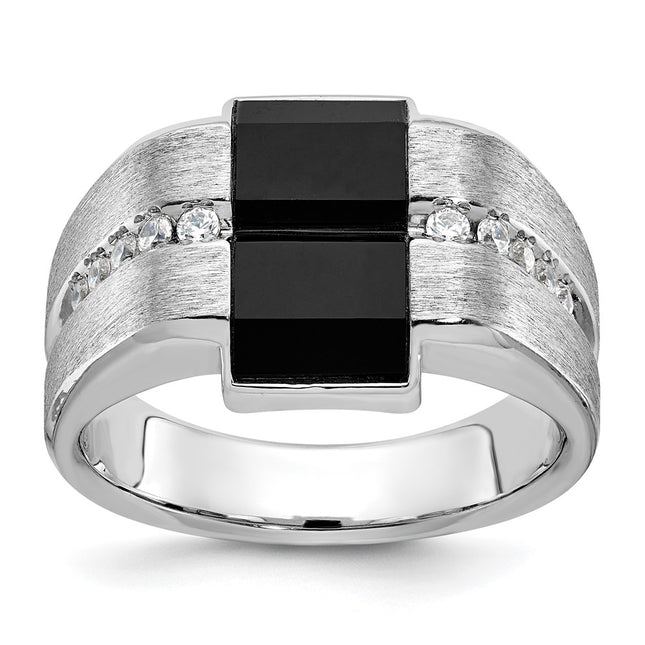 14k White Gold Rings Style B57941 - Classique Jewelry Inc.