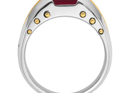 14k Two-tone Rings Style B57951 - Classique Jewelry Inc.