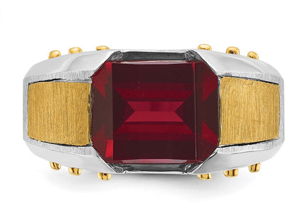 14k Two-tone Rings Style B57951 - Classique Jewelry Inc.