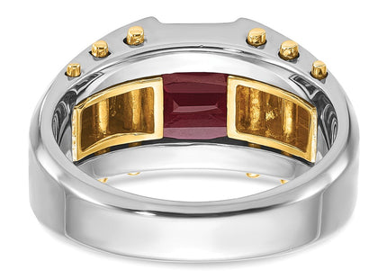 14k Two-tone Rings Style B57951 - Classique Jewelry Inc.