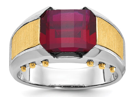 14k Two-tone Rings Style B57951 - Classique Jewelry Inc.