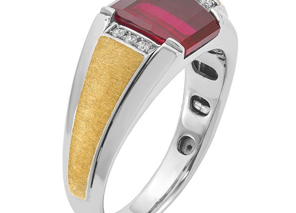 14k Two-tone Rings Style B57989 - Classique Jewelry Inc.