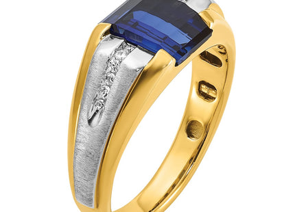 14k Two-tone Rings Style B57992 - Classique Jewelry Inc.
