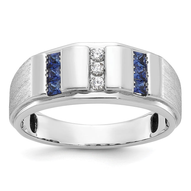 14k White Gold Rings Style B57994 - Classique Jewelry Inc.