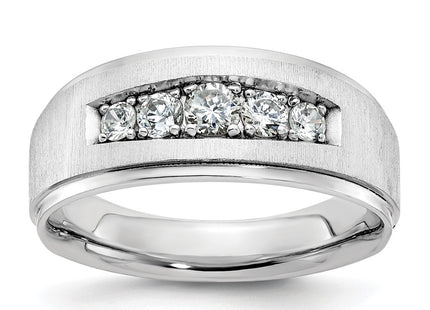 14k White Gold Rings Style B58075 - Classique Jewelry Inc.