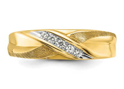 14k Yellow Gold Rings Style B58125 - Classique Jewelry Inc.