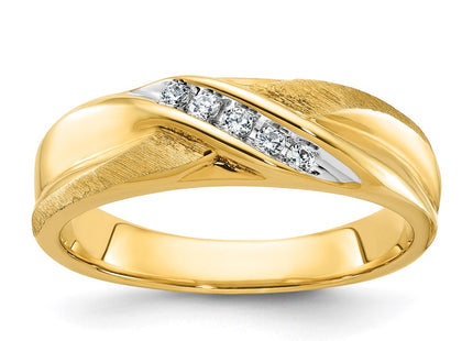 14k Yellow Gold Rings Style B58125 - Classique Jewelry Inc.