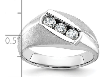 14k White Gold Rings Style B58172 - Classique Jewelry Inc.