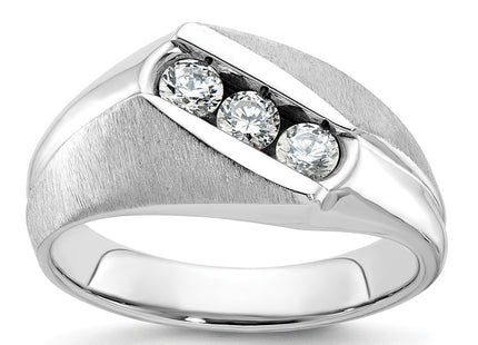 14k White Gold Rings Style B58172 - Classique Jewelry Inc.