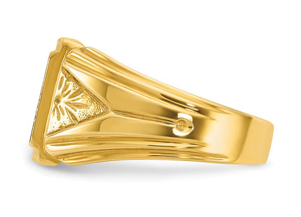 14k Yellow Gold Rings Style B58188 - Classique Jewelry Inc.