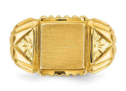 14k Yellow Gold Rings Style B58188 - Classique Jewelry Inc.