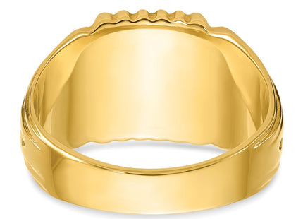 14k Yellow Gold Rings Style B58188 - Classique Jewelry Inc.