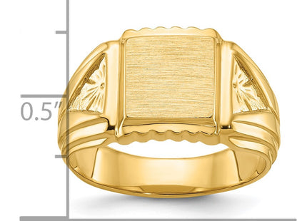 14k Yellow Gold Rings Style B58188 - Classique Jewelry Inc.