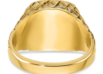 14k Yellow Gold Rings Style B58189 - Classique Jewelry Inc.