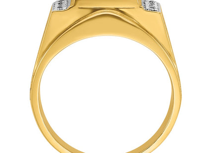 14k Two-tone Rings Style B58225 - Classique Jewelry Inc.