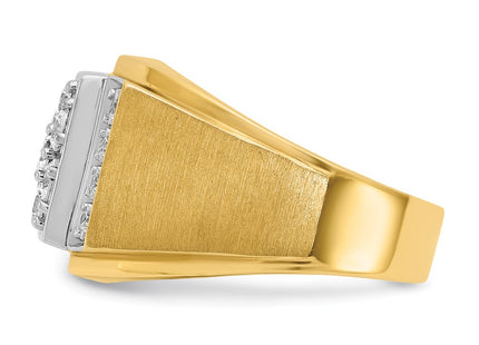 14k Two-tone Rings Style B58226 - Classique Jewelry Inc.