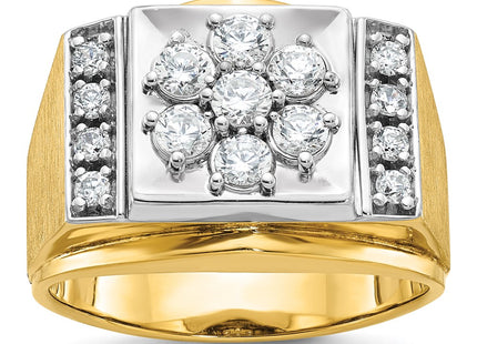 14k Two-tone Rings Style B58226 - Classique Jewelry Inc.