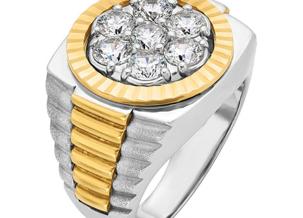14k Two-tone Rings Style B58290 - Classique Jewelry Inc.