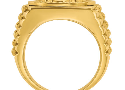 14k Yellow Gold Rings Style B58290 - Classique Jewelry Inc.