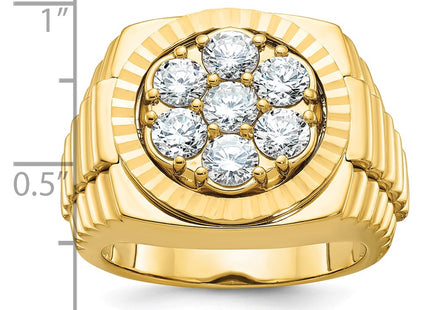 14k Yellow Gold Rings Style B58290 - Classique Jewelry Inc.
