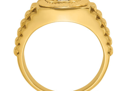 14k Yellow Gold Rings Style B58332 - Classique Jewelry Inc.