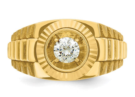 14k Yellow Gold Rings Style B58332 - Classique Jewelry Inc.