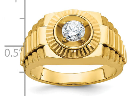 14k Yellow Gold Rings Style B58332 - Classique Jewelry Inc.