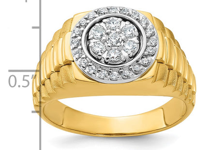 14k Two-tone Rings Style B58335 - Classique Jewelry Inc.