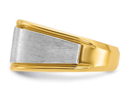 14k Two-tone Rings Style B58370 - Classique Jewelry Inc.