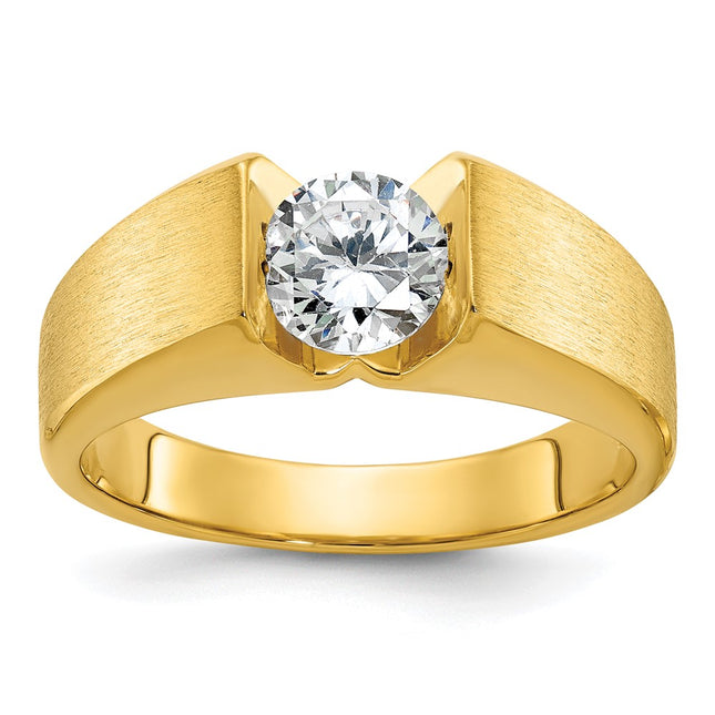 14k White Gold Rings Style B58387 - Classique Jewelry Inc.