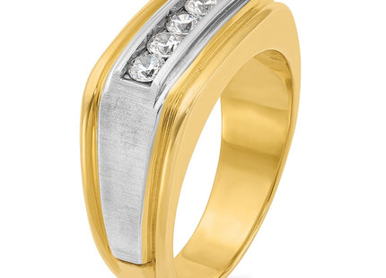 14k Two-tone Rings Style B58389 - Classique Jewelry Inc.
