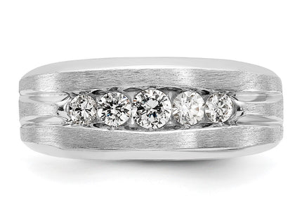 14k White Gold Rings Style B58456 - Classique Jewelry Inc.