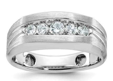 14k White Gold Rings Style B58456 - Classique Jewelry Inc.