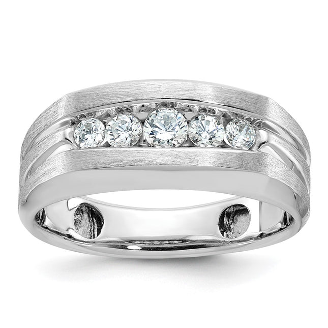 14k White Gold Rings Style B58456 - Classique Jewelry Inc.