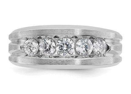 14k White Gold Rings Style B58457 - Classique Jewelry Inc.
