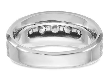 14k White Gold Rings Style B58457 - Classique Jewelry Inc.