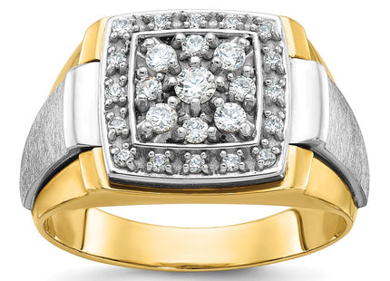 14k Two-tone Rings Style B58458 - Classique Jewelry Inc.