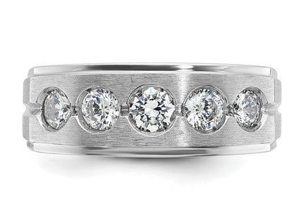 14k White Gold Rings Style B58843 - Classique Jewelry Inc.