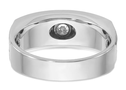 14k White Gold Rings Style B58843 - Classique Jewelry Inc.