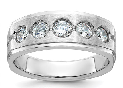 14k White Gold Rings Style B58843 - Classique Jewelry Inc.
