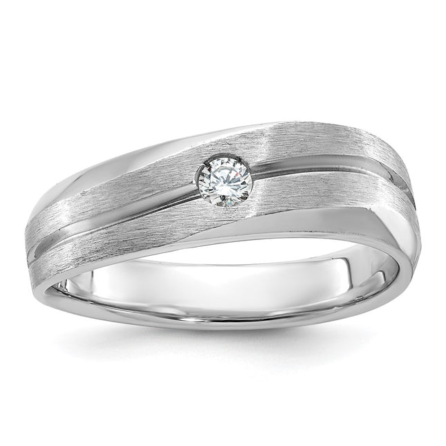 14k White Gold Rings Style B58851 - Classique Jewelry Inc.
