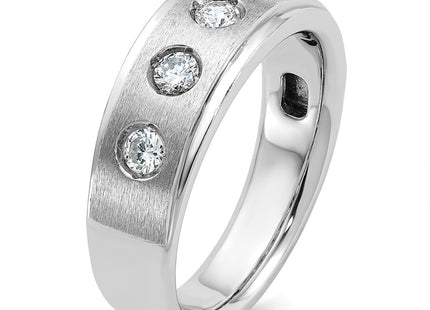 14k White Gold Rings Style B58949 - Classique Jewelry Inc.