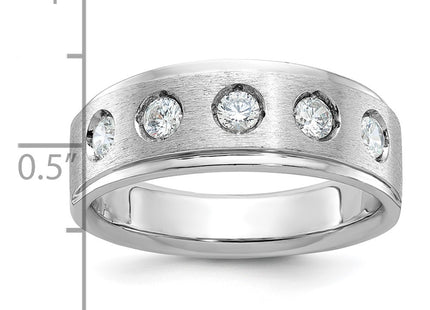 14k White Gold Rings Style B58949 - Classique Jewelry Inc.