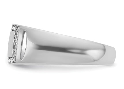 14k White Gold Rings Style B59047 - Classique Jewelry Inc.