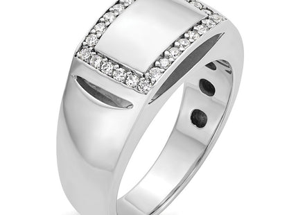 14k White Gold Rings Style B59047 - Classique Jewelry Inc.