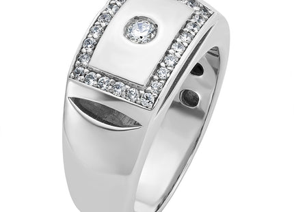 14k White Gold Rings Style B59048 - Classique Jewelry Inc.