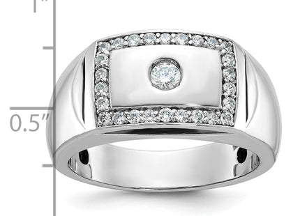 14k White Gold Rings Style B59048 - Classique Jewelry Inc.