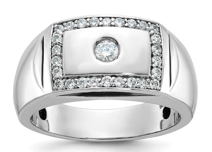 14k White Gold Rings Style B59048 - Classique Jewelry Inc.