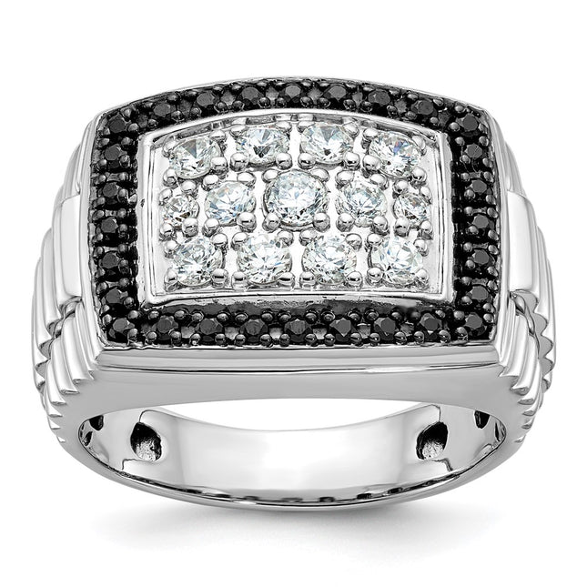 14k White Gold Rings Style B59050 - Classique Jewelry Inc.