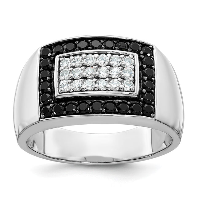 14k White Gold Rings Style B59106 - Classique Jewelry Inc.